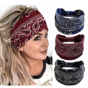 Headbands Wide Knot Fashion Hair Accessories for Women 3 Pcs
